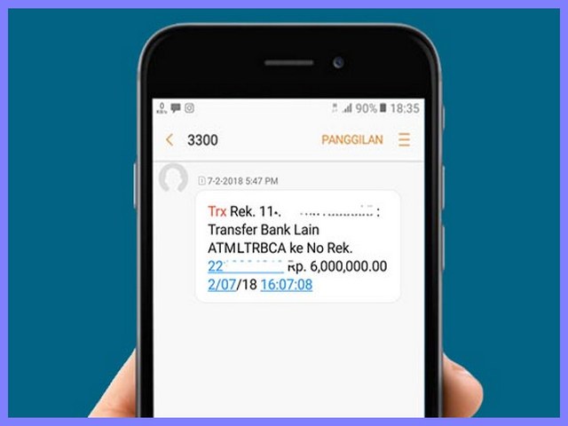 Cara SMS Banking BRI