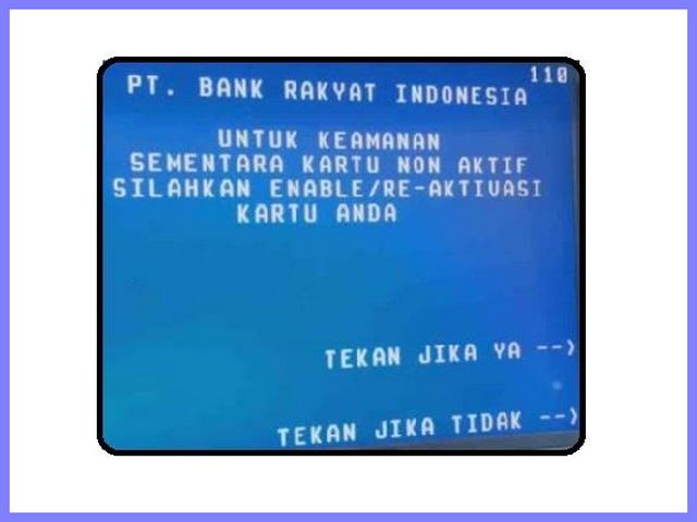 ATM BRI Terblokir Tapi Masih Ingat PIN