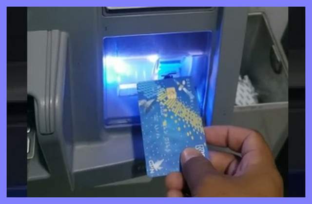 Cara Memasukan Kartu ATM BRI Simpedes