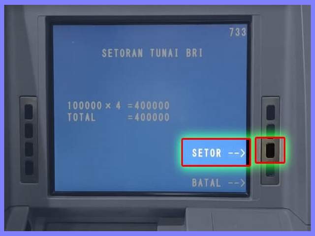Cara Setor Tunai BRI