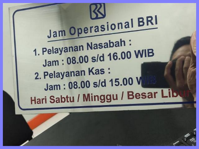 Jam Kerja Bank BRI